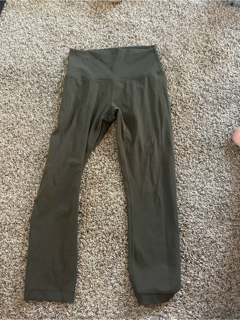 lululemon athletica Olive Green High-Rise Leggings